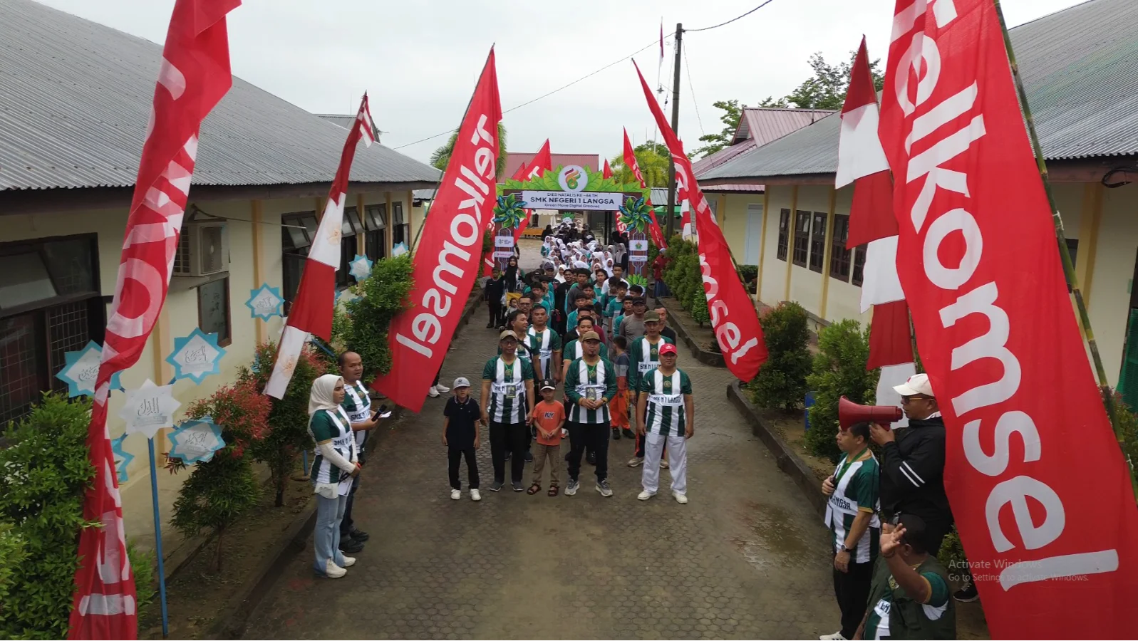SMK Negeri 1 Langsa Gelar Dies Natalis Ke- 66, Hadirkan Semangat Kolaborasi dan Inovasi, " Green Moves Digital Grooves "