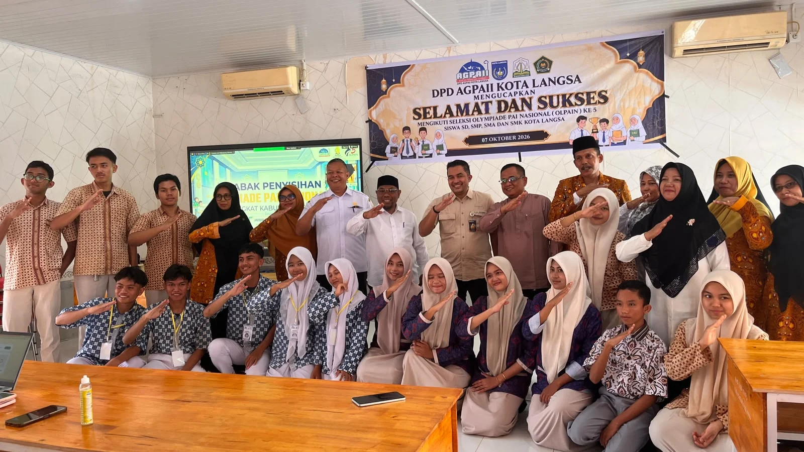 SMK Negeri 1 Langsa Loloskan Lima Siswa ke Tingkat Provinsi pada ajang Olimpiade Pendidikan Agama Islam 2026